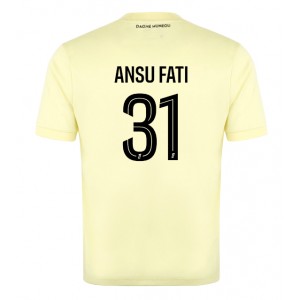 AS Monaco Ansu Fati #31 Jalkapallovaatteet Kolmaspaita 2025-26 Lyhythihainen